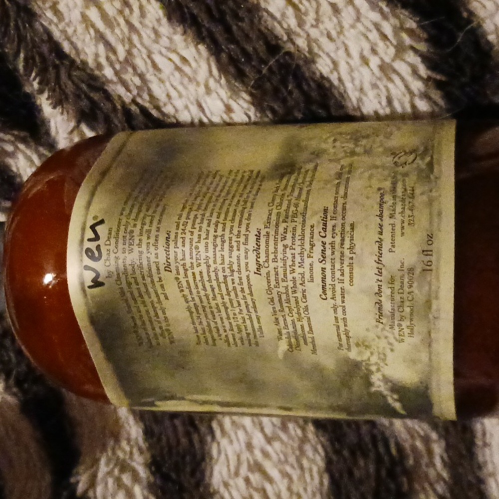 16 fl Oz. Bottle WEN Sweet Almond Mint Cleansing Conditioner - New In Box - Picture 5 of 6